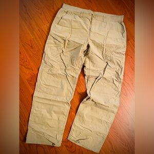 The North Face Men’s Cargo Pants Khaki Outdoor Utility Hiking Baggy Y2K Nylon 38
